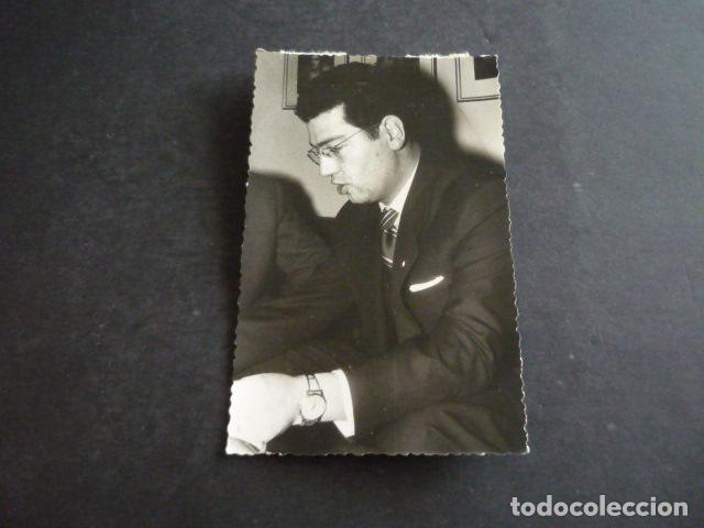 Fotograf&iacute;a antigua: JOSE LUIS PECKER LOCUTOR RADIO ANTIGUA FOTOGRAFIA 8 X 13 CM