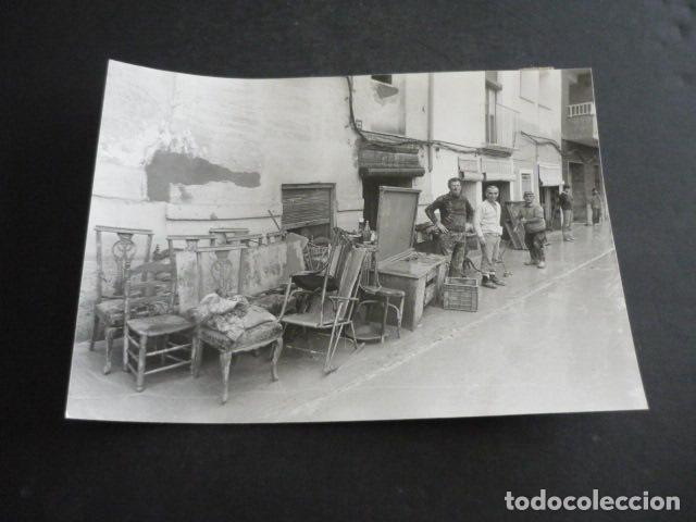 Antique Photography: VALENCIA INUNDACIONES ANTIGUA FOTOGRAFIA 13 X 18 CM