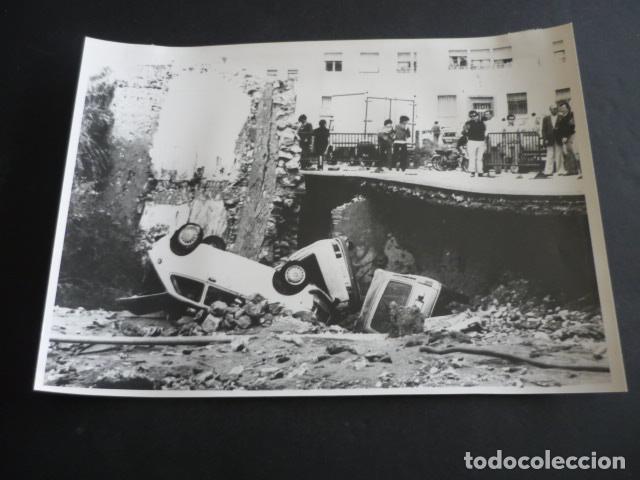 Fotograf&iacute;a antigua: ALICANTE INUNDACIONES ANTIGUA FOTOGRAFIA 24 X 18 CM