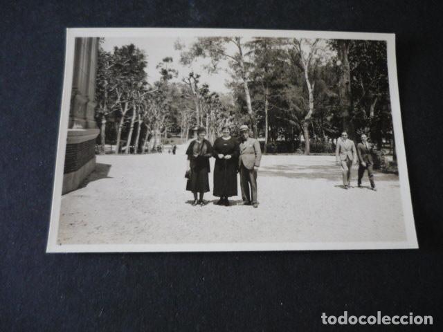 Fotografia antiga: MADRID ROSALEDA DEL RETIRO ANTIGUA FOTOGRAFIA 6 X 9 CM