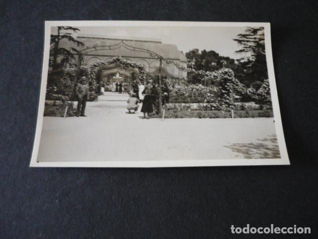 Antique Photography: MADRID ROSALEDA DEL RETIRO ANTIGUA FOTOGRAFIA 6 X 9 CM
