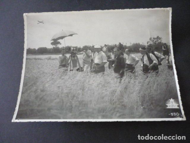 Fotograf&iacute;a antigua: ARAGON RODAJE DE PELICULA CIFESA ANTIGUA FOTOGRAFIA 18 X 24 CM