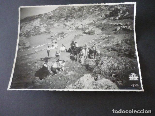 Antique Photography: RODAJE DE PELICULA CIFESA ANTIGUA FOTOGRAFIA 18 X 24 CM