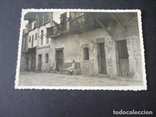 Alte Fotografie: SANTILLANA DEL MAR CANTABRIA ANTIGUA FOTOGRAFIA 17,5 X 11 CM