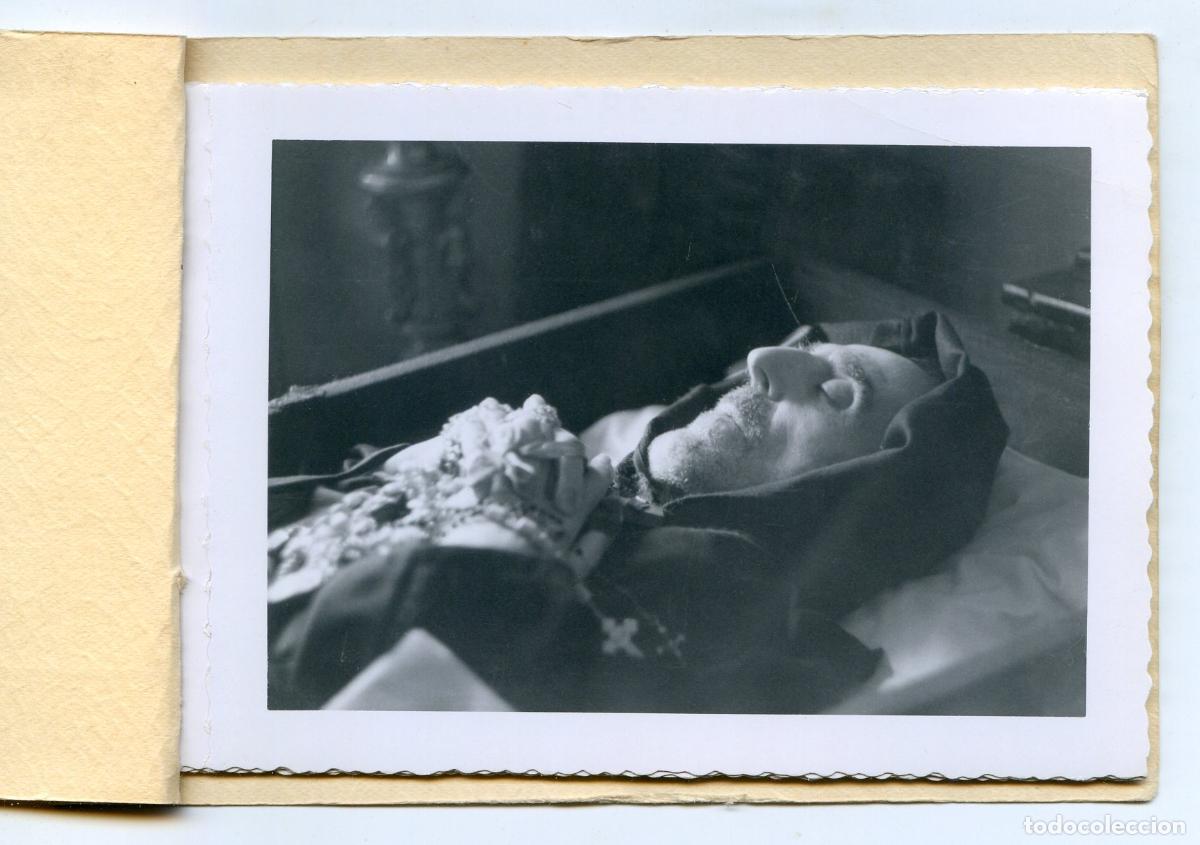 Fotograf&iacute;a antigua: Reportaje post mortem de 8 fotos en un &aacute;lbum, a&ntilde;os 50, Madrid, Establecimientos D&iacute;az Foto Ros