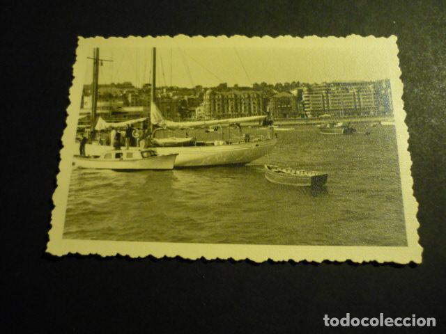 Antique Photography: SANTANDER EN LA BAHIA ANTIGUA FOTOGRAFIA 7 X 10 CM