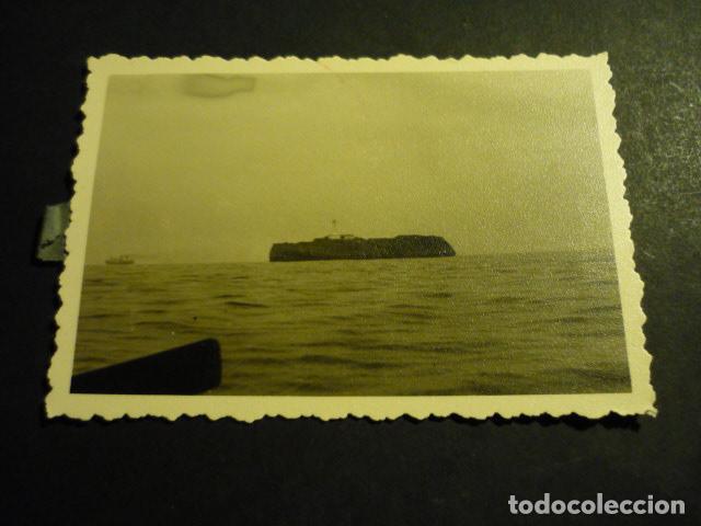 Fotograf&iacute;a antigua: SANTANDER ISLA DE MOURO ANTIGUA FOTOGRAFIA 7 X 10 CM