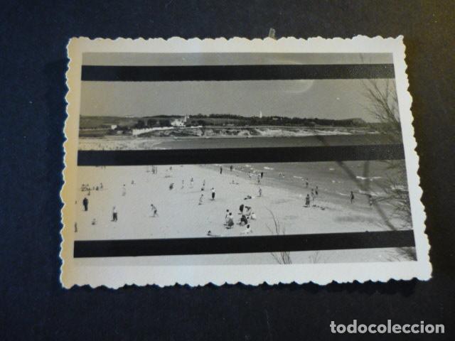 Fotograf&iacute;a antigua: SANTANDER EL SARDINERO ANTIGUA FOTOGRAFIA 7 X 10 CM