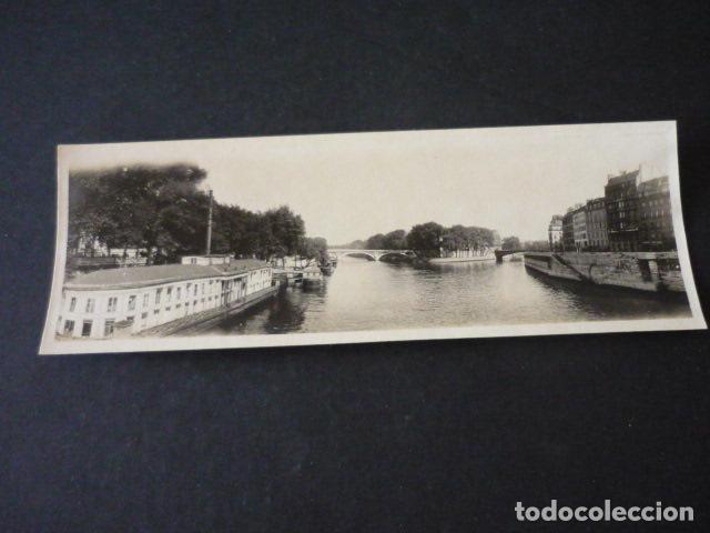 Fotograf&iacute;a antigua: PARIS ANTIGUA FOTOGRAFIA PANORAMICA 6,5 X 18,5 CM