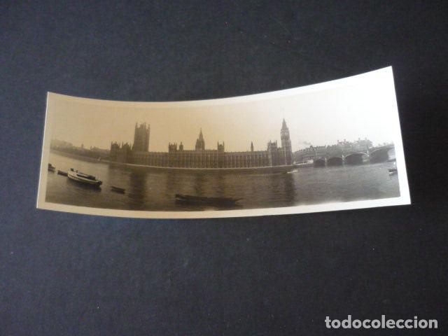 Fotografia antiga: LONDRES ANTIGUA FOTOGRAFIA PANORAMICA 6,5 X 18,5 CM