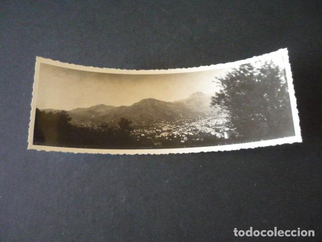 Fotograf&iacute;a antigua: SOLLER MALLORCA ANTIGUA FOTOGRAFIA PANORAMICA 6,5 X 18,5 CM