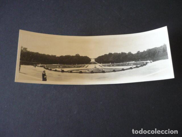 Fotograf&iacute;a antigua: VERSALLES FRANCIA ANTIGUA FOTOGRAFIA PANORAMICA 6,5 X 18,5 CM