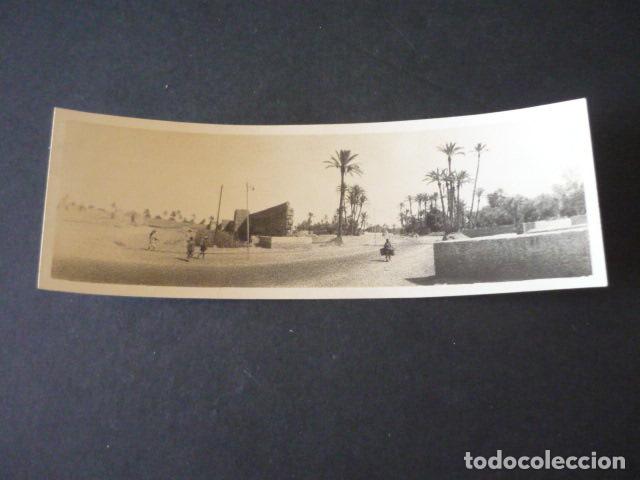 Antique Photography: TETUAN ANTIGUA FOTOGRAFIA PANORAMICA 6,5 X 18,5 CM