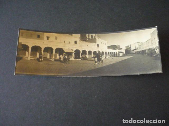 Antique Photography: TETUAN ANTIGUA FOTOGRAFIA PANORAMICA 6,5 X 18,5 CM