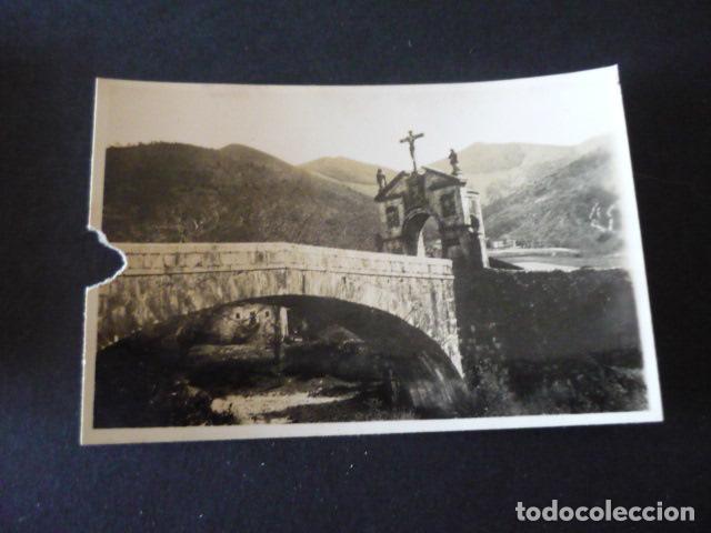 Photographie ancienne: LLODIO ALAVA PUENTE DE ANUNCIBAY ANTIGUA FOTOGRAFIA 6 X 9 CM
