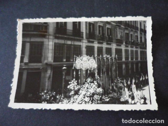 Antique Photography: MALAGA SEMANA SANTA PROCESION ANTIGUA FOTOGRAFIA 6 X 9 CM