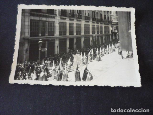 Antique Photography: MALAGA SEMANA SANTA PROCESION ANTIGUA FOTOGRAFIA 6 X 9 CM