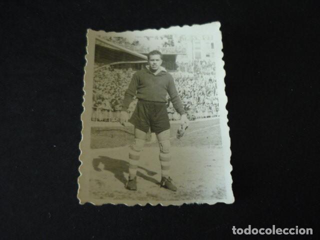 Alte Fotografie: RACING DE SANTANDER EQUIPO DE FUTBOL JUGARDOR ANTIGUA FOTOGRAFIA MAZO FOTOGRAFO 4,5 X 6 CM