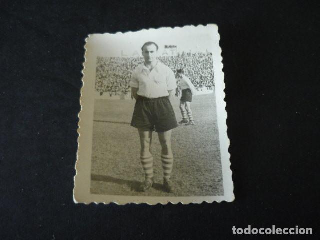 Antique Photography: RACING DE SANTANDER EQUIPO DE FUTBOL JUGARDOR ANTIGUA FOTOGRAFIA MAZO FOTOGRAFO 4,5 X 6 CM