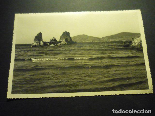 Alte Fotografie: VIVERO LUGO PLAYA DE COVAS ANTIGUA FOTOGRAFIA 11,5 X 18 CM