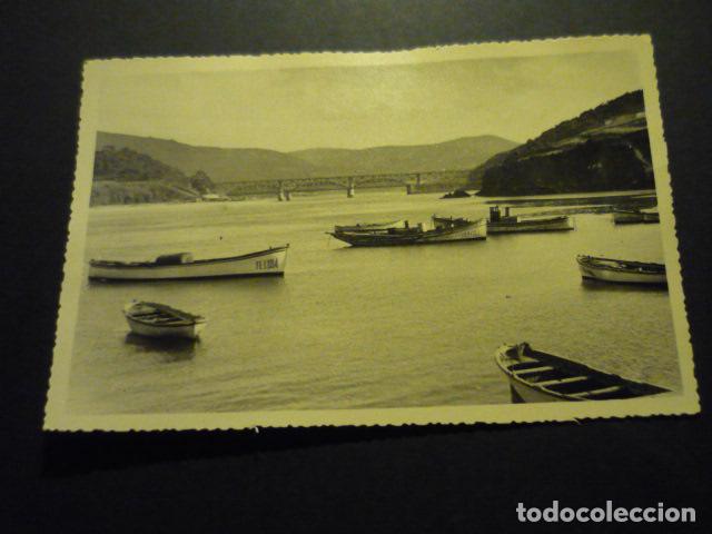 Fotograf&iacute;a antigua: O BARQUEIRO LA CORU&Ntilde;A ANTIGUA FOTOGRAFIA 11,5 X 18 CM