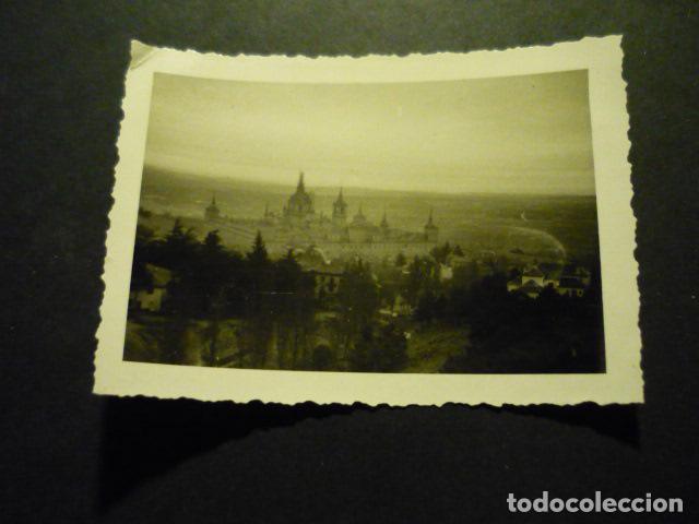 Antique Photography: EL ESCORIAL MADRID ANTIGUA FOTOGRAFIA 6,5 X 9 CM
