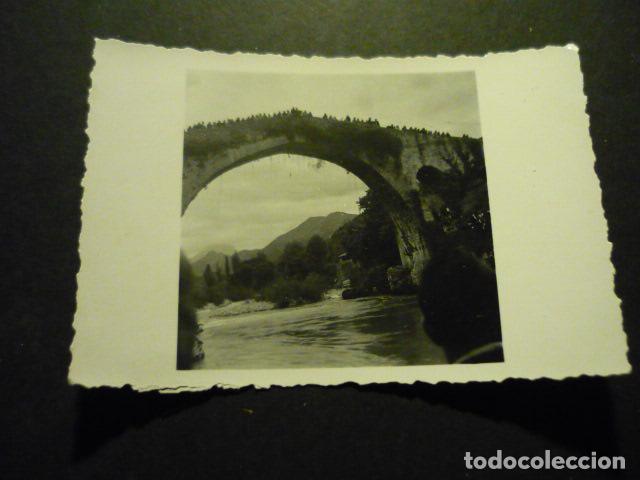 Antique Photography: CANGAS DE ONIS ASTURIAS ANTIGUA FOTOGRAFIA 6,5 X 9 CM