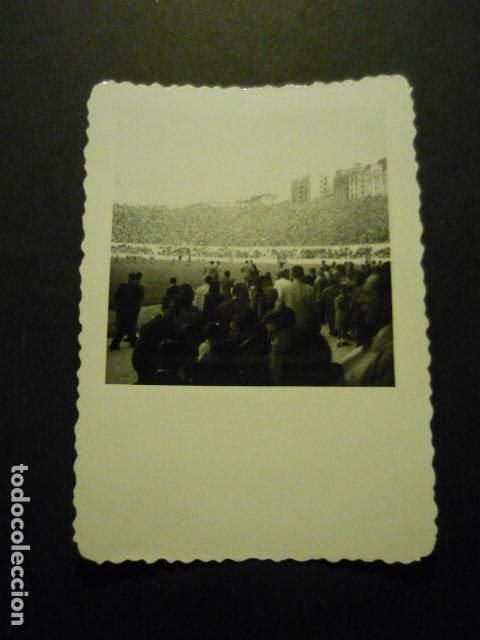 Antique Photography: MADRID CAMPO DE FUTBOL REAL MADRID ANTIGUA FOTOGRAFIA 6,5 X 9 CM