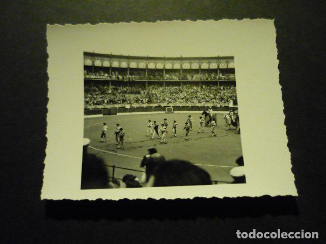 Fotografia antiga: SANTANDER PLAZA DE TOROS ANTIGUA FOTOGRAFIA 6,5 X 9 CM