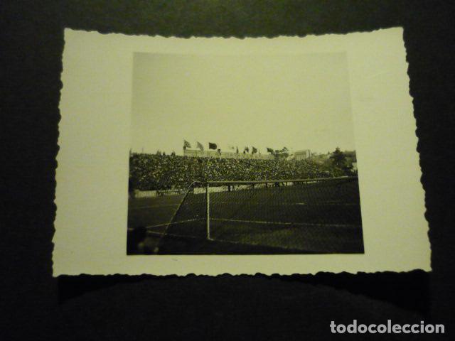 Alte Fotografie: SANTANDER CAMPO DE FUTBOL RACING EL SARDINERO ANTIGUA FOTOGRAFIA 6,5 X 9 CM