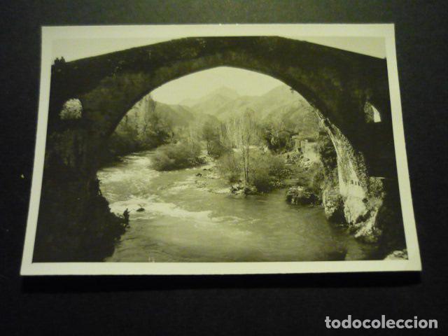 Fotograf&iacute;a antigua: CANGAS DE ONIS ASTURIAS ANTIGUA FOTOGRAFIA 11,5 X 8 CM
