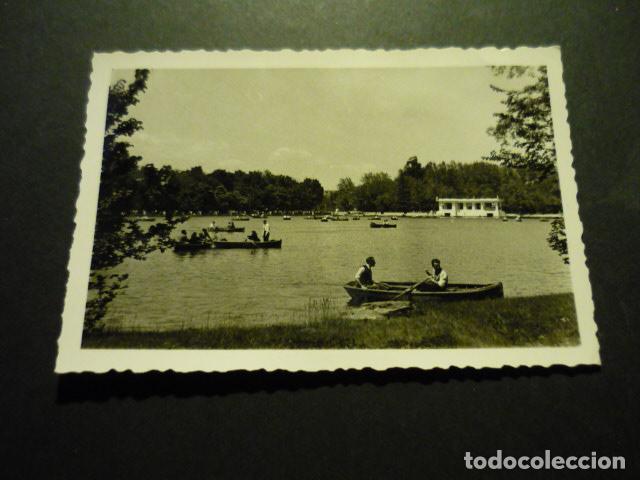 Alte Fotografie: MADRID EL RETIRO ANTIGUA FOTOGRAFIA 7,5 X 10,5 CM