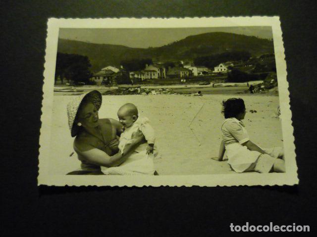 Photographie ancienne: EL BARQUERO LA CORU&Ntilde;A ANTIGUA FOTOGRAFIA 7,5 X 10,5 CM