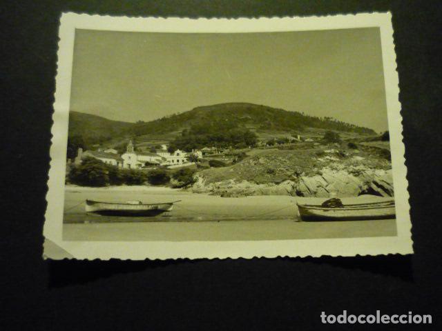 Fotografia antica: EL BARQUERO LA CORU&Ntilde;A ANTIGUA FOTOGRAFIA 7,5 X 10,5 CM