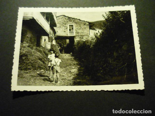 Alte Fotografie: EL BARQUERO LA CORU&Ntilde;A ANTIGUA FOTOGRAFIA 7,5 X 10,5 CM