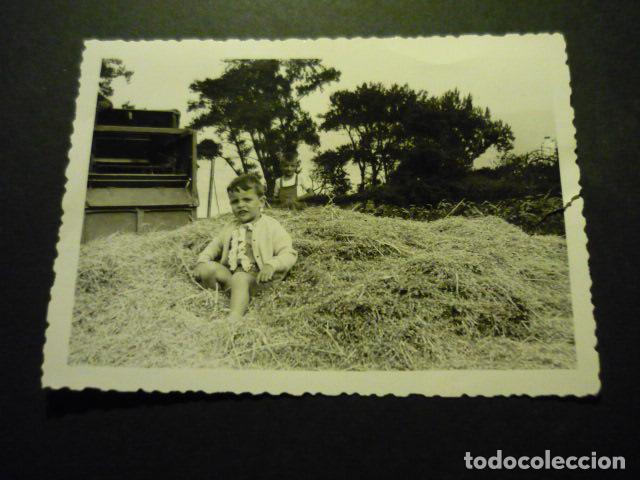 Fotografia antica: EL BARQUERO LA CORU&Ntilde;A ANTIGUA FOTOGRAFIA 7,5 X 10,5 CM