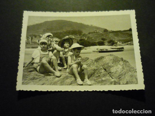 Alte Fotografie: EL BARQUERO LA CORU&Ntilde;A ANTIGUA FOTOGRAFIA 7,5 X 10,5 CM