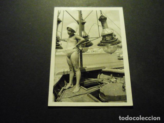 Fotografia antica: CALPE ALICANTE ANTIGUA FOTOGRAFIA 7,5 X 10,5 CM