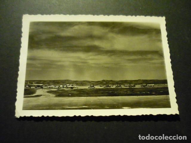 Fotografia antiga: MADRID AEROPUERTO DE BARAJAS ANTIGUA FOTOGRAFIA 7,5 X 10,5 CM