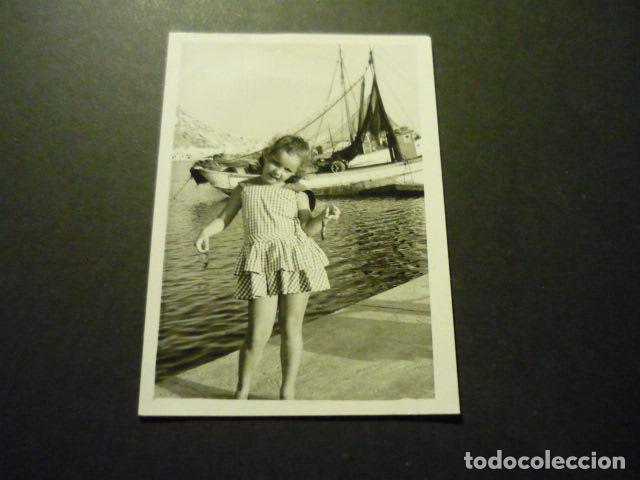 Fotograf&iacute;a antigua: CALPE ALICANTE ANTIGUA FOTOGRAFIA 7,5 X 10,5 CM