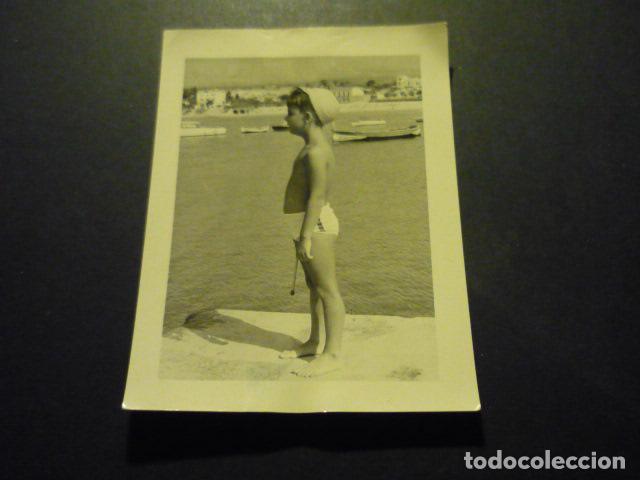 Antique Photography: CALPE ALICANTE ANTIGUA FOTOGRAFIA 8,5 X 11,5 CM