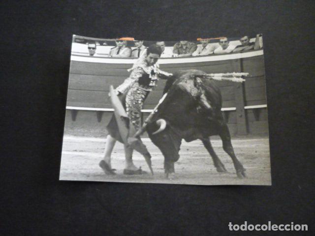 Fotograf&iacute;a antigua: PACO CAMINO TORERO ANTIGUA FOTOGRAFIA 9 X 12 CM
