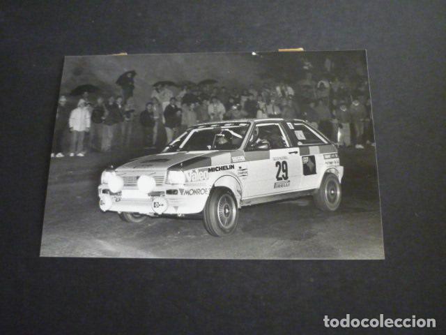 Fotograf&iacute;a antigua: JAVIER CALMET AUTOMOVILISMO ANTIGUA FOTOGRAFIA 12 X 17 CM