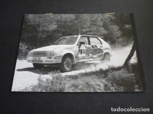 Fotograf&iacute;a antigua: URBANO VILLANUEVA AUTOMOVILISMO ANTIGUA FOTOGRAFIA 12 X 17 CM
