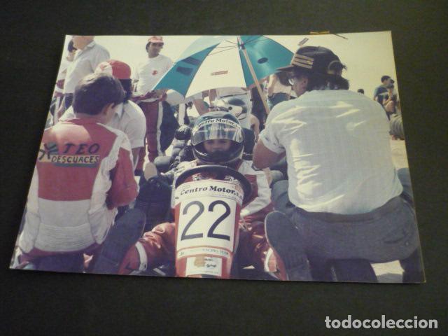 Fotografia antica: CARLOS IGLESIAS KARTS ANTIGUA FOTOGRAFIA 14,5 X 20,5 CM