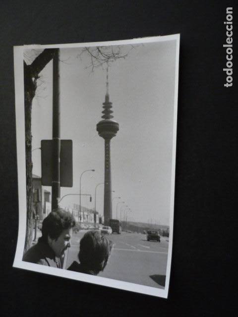 Fotografia antiga: MADRID RADIO TELEVISION ESPA&Ntilde;OLA TORRE ANTIGUA FOTOGRAFIA 18 X 12 CM