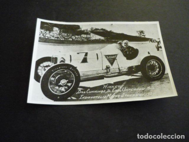 Fotograf&iacute;a antigua: WILLIAM CUMMINGS CORREDOR AUTOMOVILISMO ANTIGUA FOTOGRAFIA 12 X 9 CM