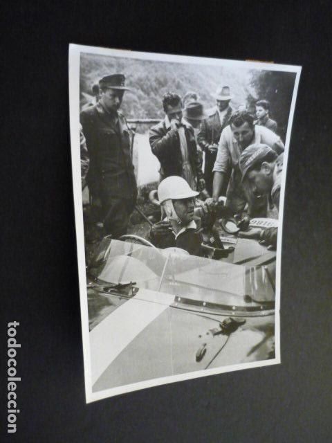 Fotografia antica: WILLY DAETWYLER CORREDOR AUTOMOVILISMO ANTIGUA FOTOGRAFIA 18 X 12 CM