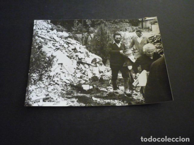 Alte Fotografie: MONDEJAR GUADALAJARA EXPLOSION ANTIGUA FOTOGRAFIA 18 X 13 CM