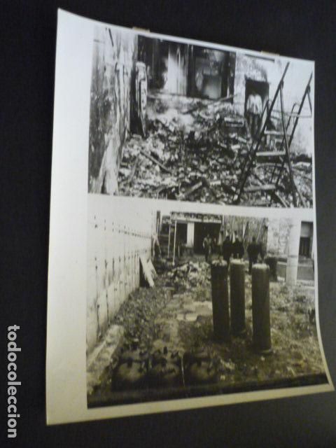Antique Photography: TARREGA LERIDA EXPLOSION ANTIGUA FOTOGRAFIA 18 X 24 CM